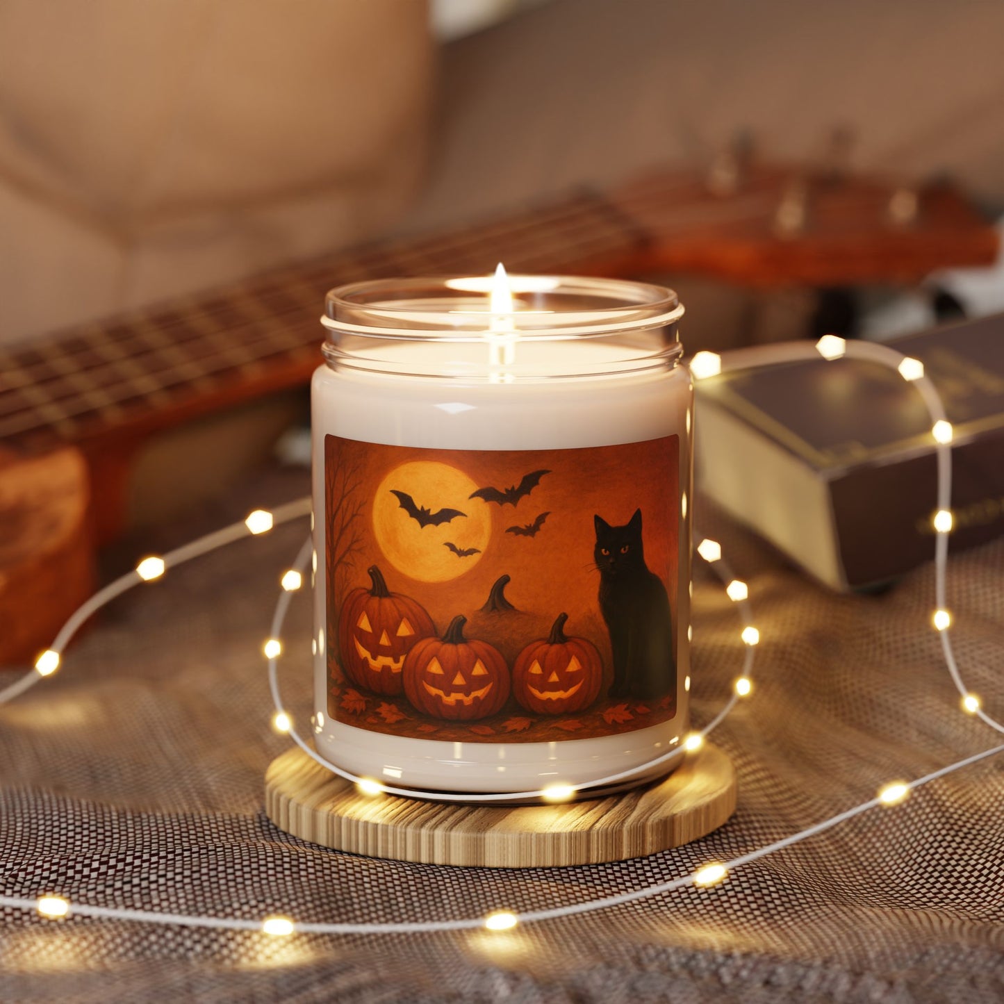 Halloween Themed Scented Soy Candle V2