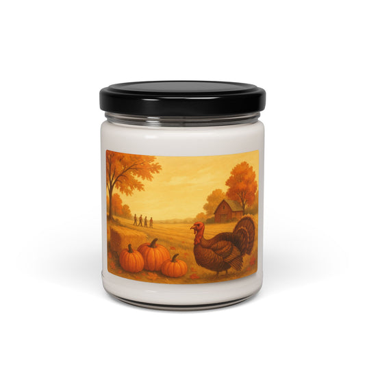 Fall Harvest Scented Soy Candle
