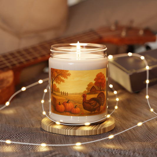Fall Harvest Scented Soy Candle