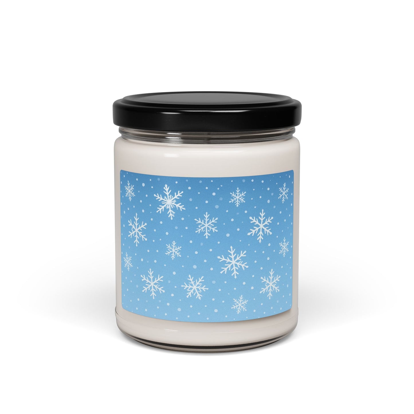 Winter Snowflake Scented Soy Candle