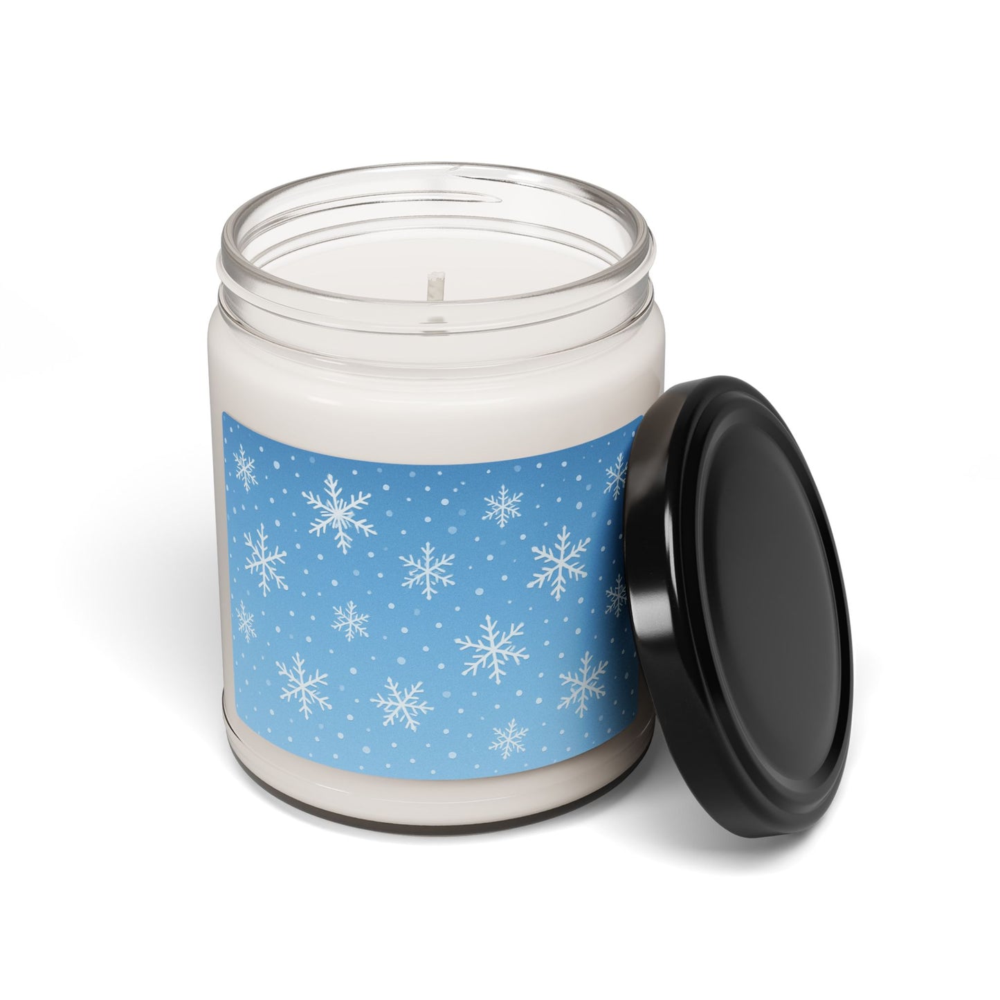 Winter Snowflake Scented Soy Candle