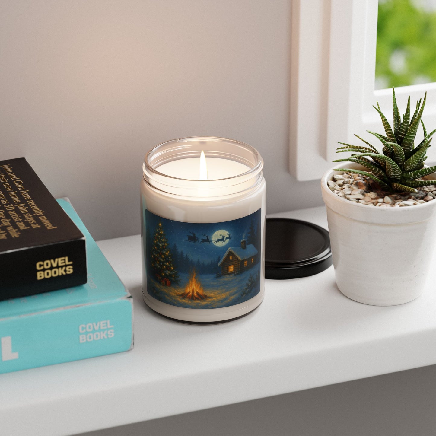 Cozy Winter Night Scented Soy Candle