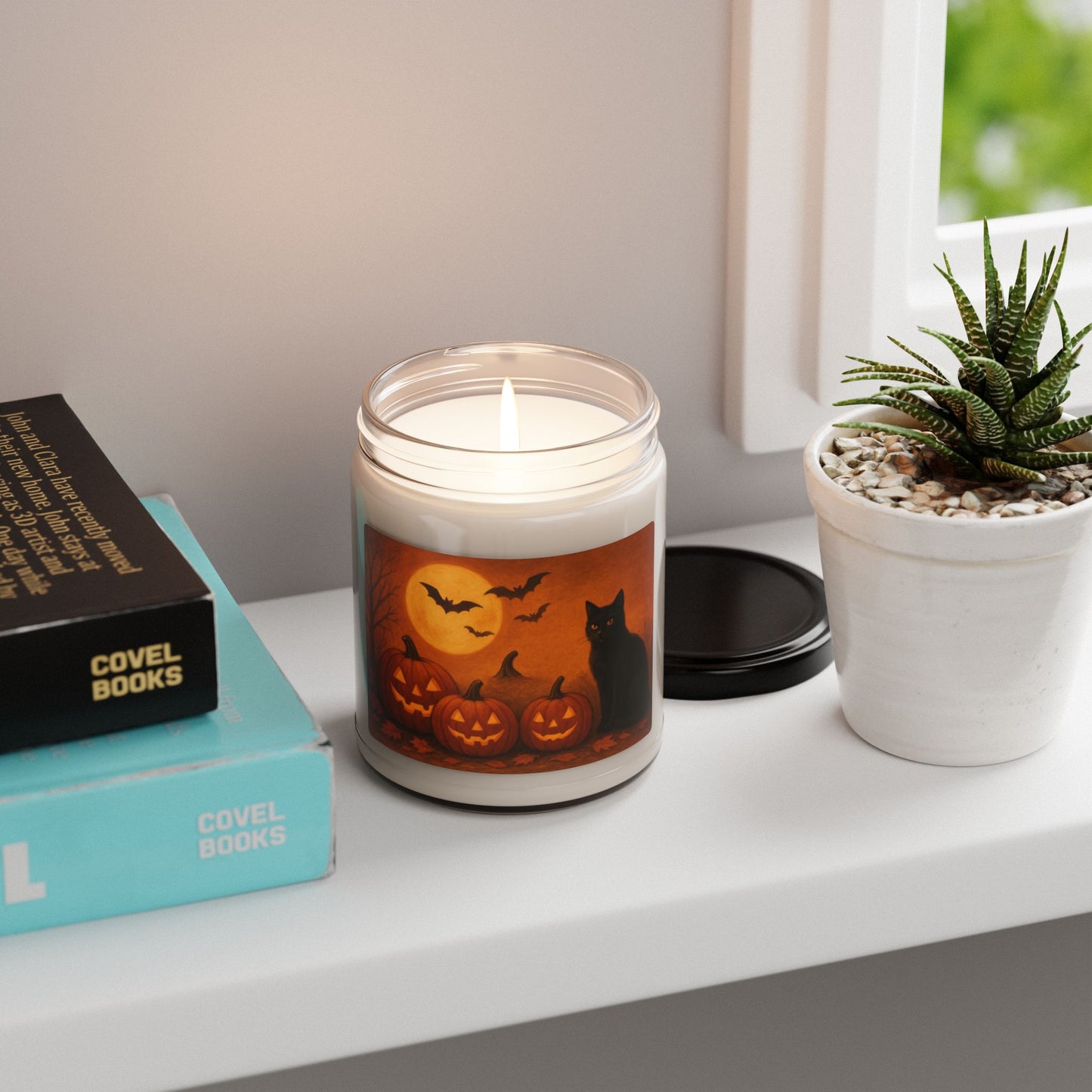 Halloween Themed Scented Soy Candle V2